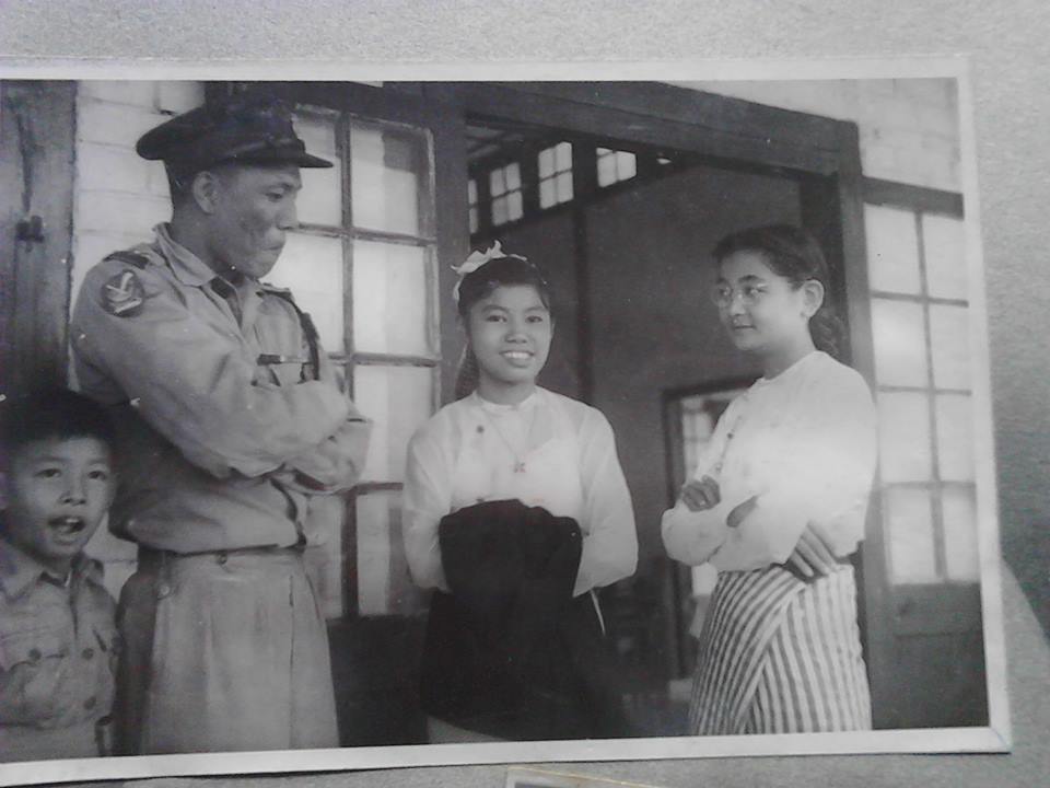 Commanding Officer of the 1st Chin Rifles - Lt. Colonel Hrang Thio