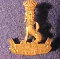 6th Battalion, The Burma Regiment cap badge
