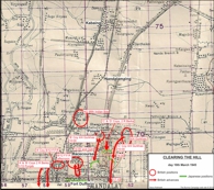 Mandalay Hill - Clearing the Hill, 10th March 1945