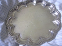 Silver salver with map of Mandalay Battalion trek